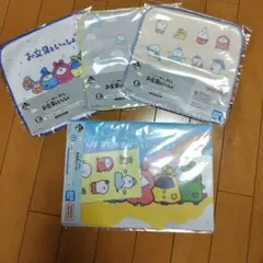 BANDAI お文具といっしょ 一番くじ　ハンドタオル、クリアファイル