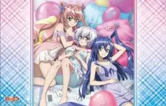 戦姫絶唱シンフォギアXD　ラバーマット　翼＆クリス＆マリア