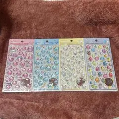 ボンボンドロップシール　しずくちゃん うるおいちゃん みるみるちゃん ４種セット