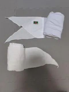 ☆犬印　Pigeon　さらし（腹帯) 2本☆初心者でも巻きやすい伸縮素材つき