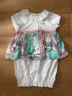 花柄ツーウェイ・ドレスオール 50cm 60cm 70cm