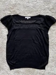 プロポーションボディドレッシング半袖ニット