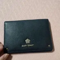 MARY QUANT ブラック カードケース
