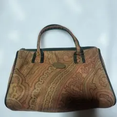 ETRO ペイズリー柄ナイロン ハンドバッグ 小型 ポーチのサムネイル