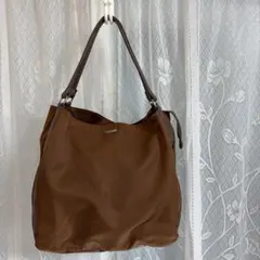 renoma ブラウン トートバッグ　ショルダーバッグ