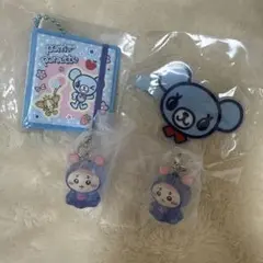 ちいかわめじるしアクセサリー3 古本屋　ナルミヤ　前髪クリップ　シールブック