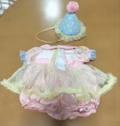 ディズニーシー クッキーアン コスチューム　服　ピンク　黄色