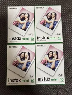 FUJIFILM instax mini インスタントフィルム 40枚
