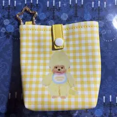 モンチッチ ポーチ付きショッピングバッグ しまむら ポーチ バッグ