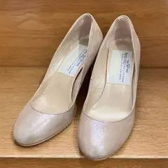 Pippichic ピッピシック ラメ ラウンドトゥパンプス　36 1/2