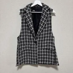 2025年最新】zara ツイード ベストの人気アイテム - メルカリ