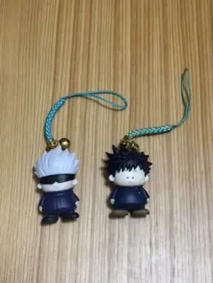 呪術廻戦　ふぁんし～　キャラクターズ　根付ますこっと　五条悟　伏黒恵