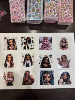 Bratzキャラクター ハーフカプラ新作国内即日発送サイズ10.5*10.5cm