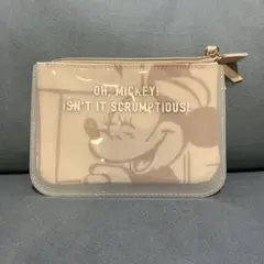 ミニーマウス フラットポーチ