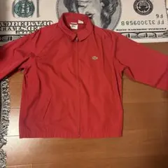 LACOSTE スウィングトップ レッド L