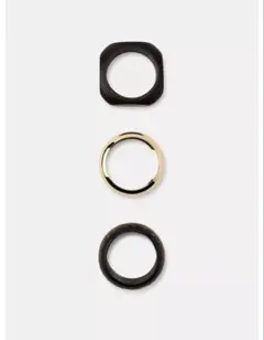 ZARA 今季　販売中　メタル&ウッド　ブレスレットのサムネイル