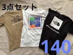 THE NORTH FACE Tシャツ 3枚セット　140