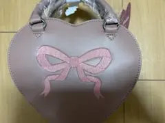 【新品・未使用品】皆方由衣さん　しまむら　コラボ　ハートバッグ　ピンク