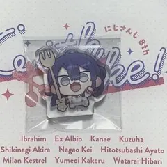 にじさんじ 8周年 アクリルブロック 長尾景