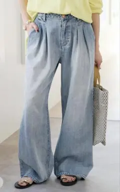 【極美品】FRAMeWORK WIDE DENIM ¥22,000 サイズ38 極美品】FRAMeWORK WIDE DENIM ¥22,000 サイズ38 - メルカリ