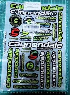 タイムセール cannondaleの防水耐候ステッカーのサムネイル