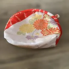 和柄☆ 昭和レトロお花★カラフル。デザイン★ミニポーチ