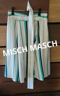MISCH MASCH ストライプ フレアスカート　S　オフィスカジュアル　可愛
