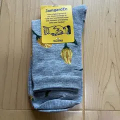 JamgardEn ソックス グレー 花柄