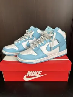 NIKE Dunk High ブルーチル