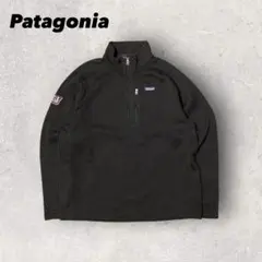 【パタゴニア】ベターセーター　ハーフジップフリース　黒　XL 19年製　美品 d