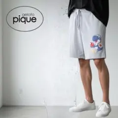 M351 ジェラートピケ　ヨッシー　ズボン　美品　L