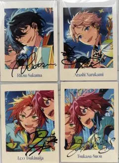 あんスタ ぱしゃっつ 10周年 凛月 嵐 レオ 司