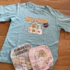 UNIQLO すみっコぐらし UT Tシャツ 130cmとミニタオルハンカチ2枚のサムネイル