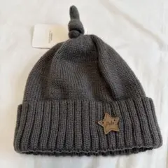 新品未使用　POLO グレー ニット帽 48cm