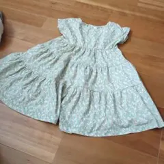 Noeil aime BeBe フラワープリント ワンピース 110