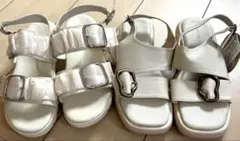 新品未使用　LLサイズ　サンダル　二足セットのサムネイル