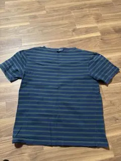 t*a様 ルミノア le minor ネイビー　グリーン　ボーダー　バスクシャツ