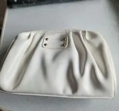 COSME DECORTE ホワイトポーチ