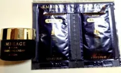 ALBIONアンベアージュクレンジングクリーム6g&美白乳液サンプル×2枚