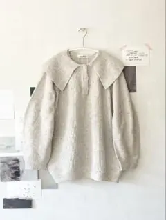 nest Robe ビッグカラーポロニットのサムネイル