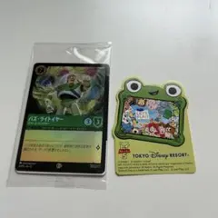 ディズニーランド限定 ロルカナ プロモカード バズライトイヤー シール