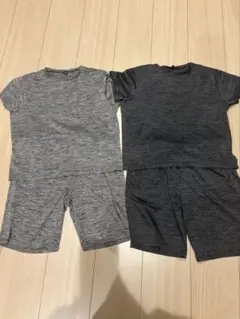 【2枚セット】130サイズ 夏用パジャマセット（半袖、短パン】男の子