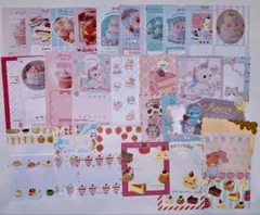 milk candy 古川紙工等　ほぼスイーツ柄　バラメモ　おすそ分け　国内作家