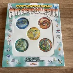 【超希少】ポケットモンスター　エメラルド ゲームバッジコレクション 5個セット