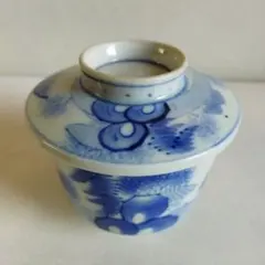 270 レトロ 骨董　茶碗蒸し古伊万里　蓋付椀