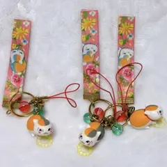 夏目友人帳 一番くじ ストラップ 3つセット