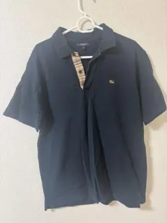 BURBERRY ネイビー ポロシャツ M