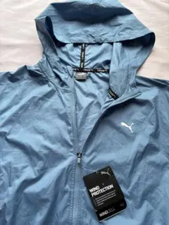 PUMA ウィンドブレーカー ブルーS size