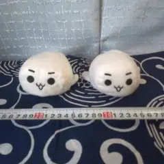 古着２０ ホワイトキャラクターぬいぐるみ2体セット