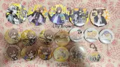 夢野幻太郎 缶バッジ アクリルキーホルダー